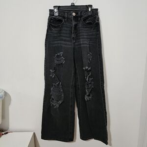 Juniors SO Super High Rise 90s Wide Leg Size 1/25W